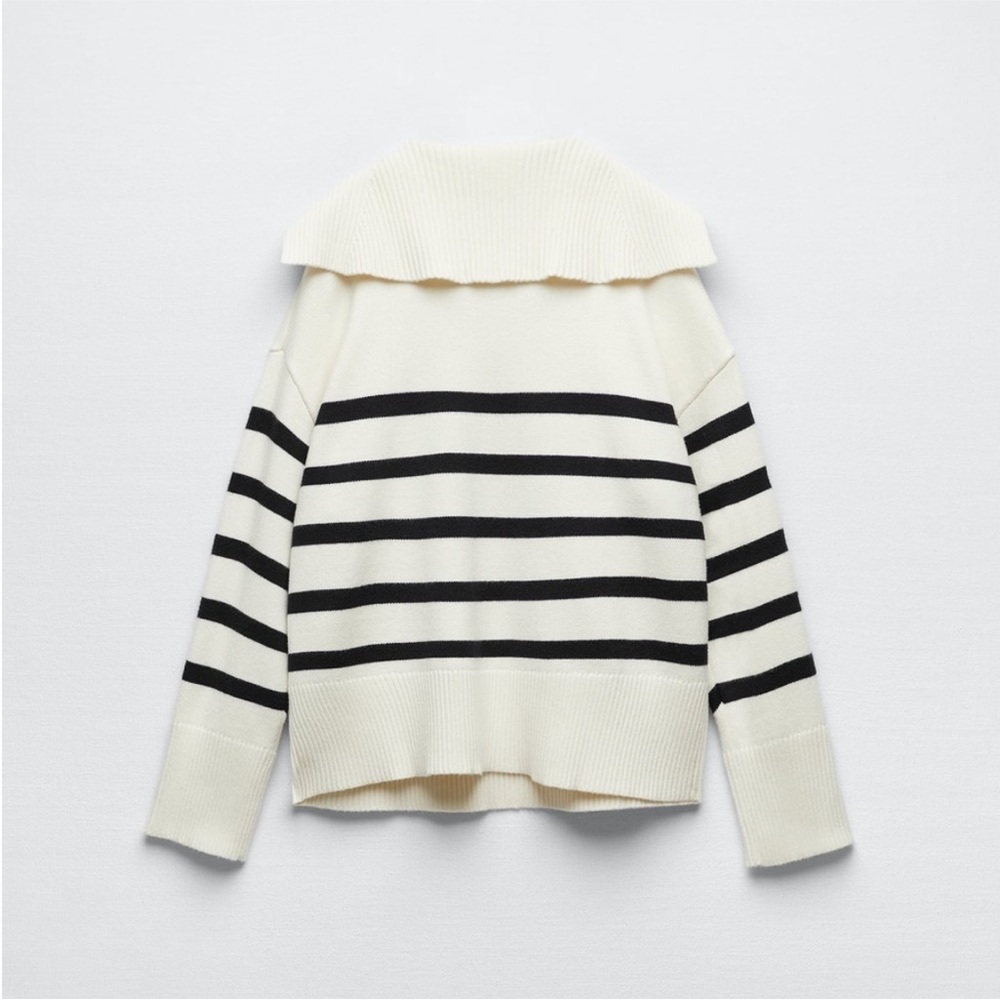 NWT Zara Stripe Sweater - Picture 5 of 5